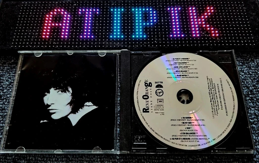 🎶 The cult album "Rête Orange" by Liane Foly – Low Price ATIPIK! – photo 3